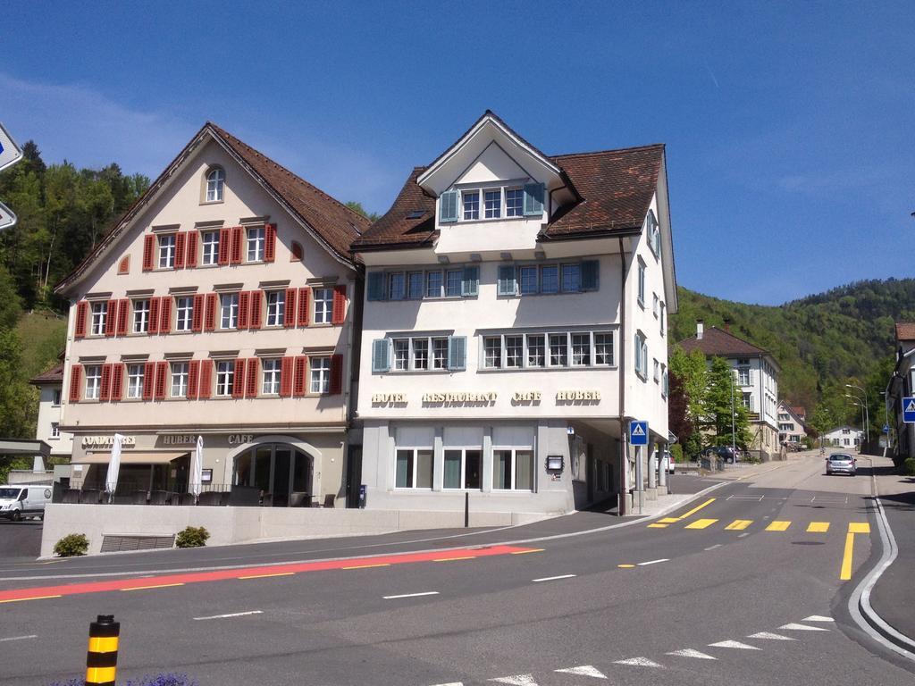 Cafe-Conditorei Hotel Huber Lichtensteig Exterior photo